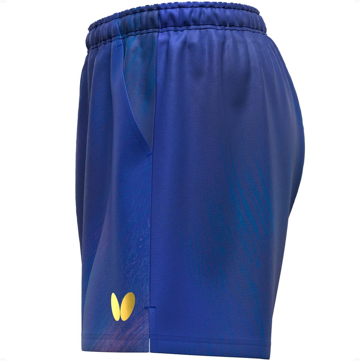 Butterfly Infiria Table Tennis Shorts - Blue - Left Side